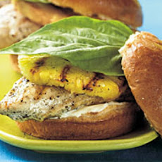 Grilled Pineapple Chicken Sandwiches