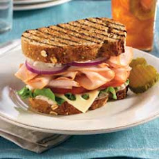 Mediterranean Turkey Sandwiches