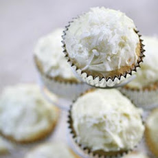 Coconut Cupcakes with Coconut Cream Cheese Frosting