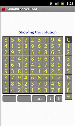 Sudoku Solver Tool