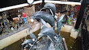 Dolphin Statue 