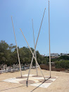 Apantima, Antiparos; Poles Sculpture