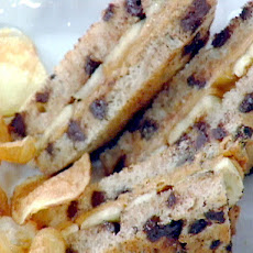 Emeril's Peanut Butter and Banana Sandwich with Homemade Bam Chips