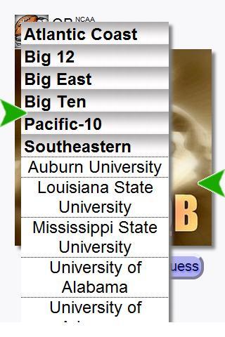 quarterbacks-college-keys for android screenshot