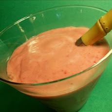 Morning Commute Peach Smoothie