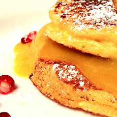 Spice Pancakes with Fresh Lemon Sauce