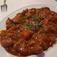 Three Bean Stew with Vegetables