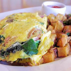 Mushroom Spinach Omelet