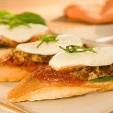 Chicken Parmesan Bruschetta