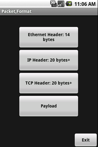 Free network packet format