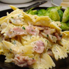 Ww Low Fat Creamy Bacon and Onion Pasta