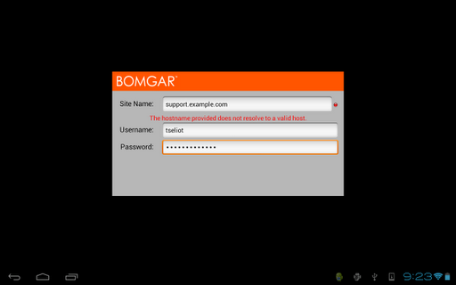 Bomgar Rep Console