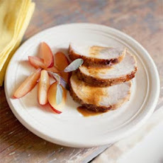 Pork Roast With Plum Glaze