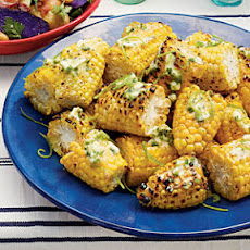 Grilled Jalapeño-Lime Corn on the Cob