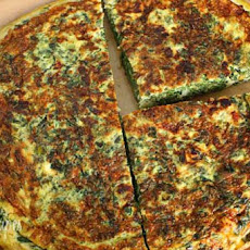Light Spinach and Feta Frittata