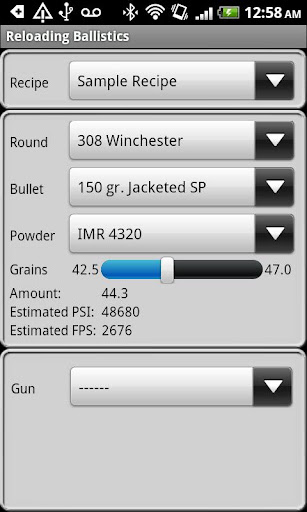 Reloading Ballistics Lite