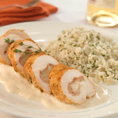 Chicken Rollatini Alfredo