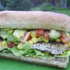 Chicken Burgers With Avocado Salsa