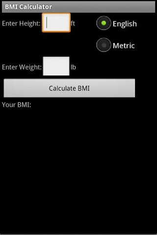 BMI Calculator