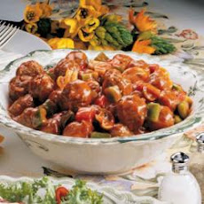 Meatballs with Pepper Sauce