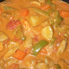 Yummy Coconut Curry Chicken