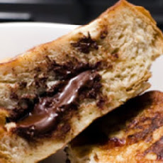 Grilled Challah Chocolate Sandwich