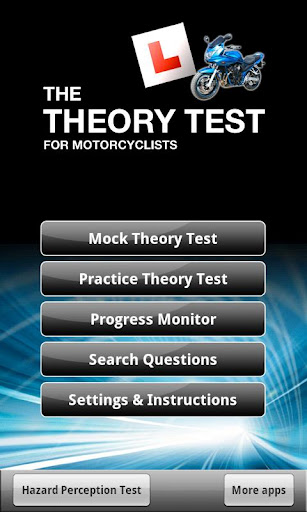 Theory Test for Motorcyclists