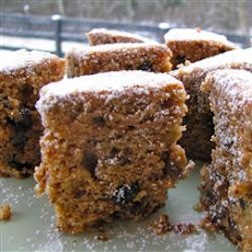 Applesauce Raisin Cake