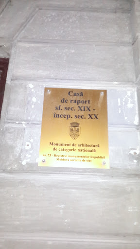 Casa De Raport Sec XIX-XX
