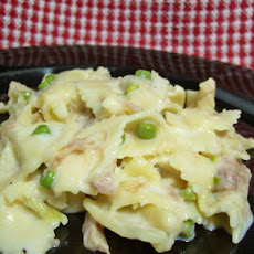 Creamy Cheesy Ham and Pasta