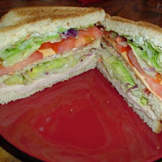 Victory's Triple Decker Club Sandwich