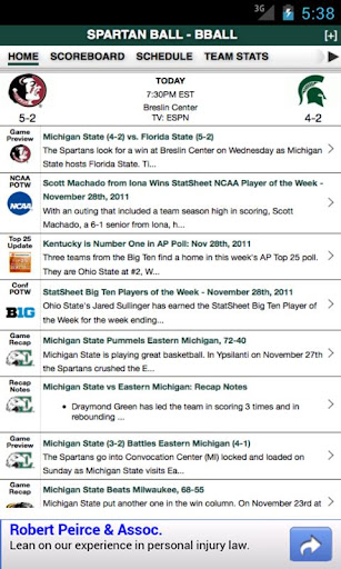 【免費運動App】MSU Football & Basketball-APP點子