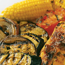 Grilled Summer Vegetables and Corn