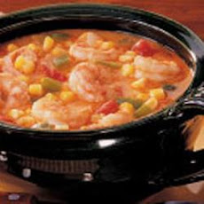 Cajun Corn and Shrimp