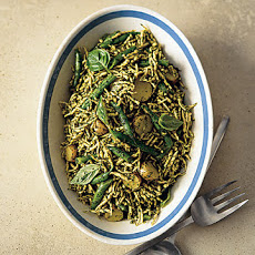 Trofie with Pesto, Green Beans, and Potatoes