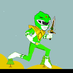Samurai Green Rangers run game Apk