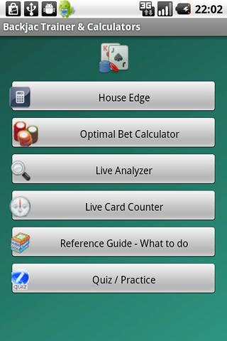 Backjack Trainer Calculators