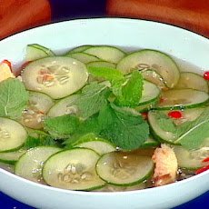 Sweet Chile Cucumber Pickles