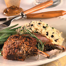 Garlic-Rosemary-Crusted Rack of Lamb