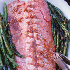 Maple Ginger Glazed Salmon