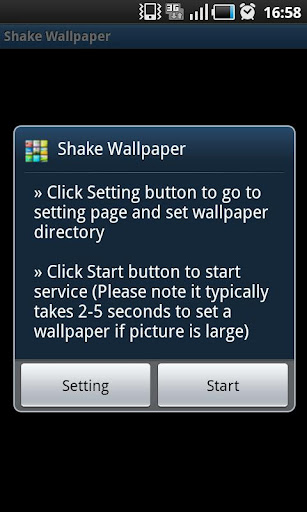 Shake Wallpaper