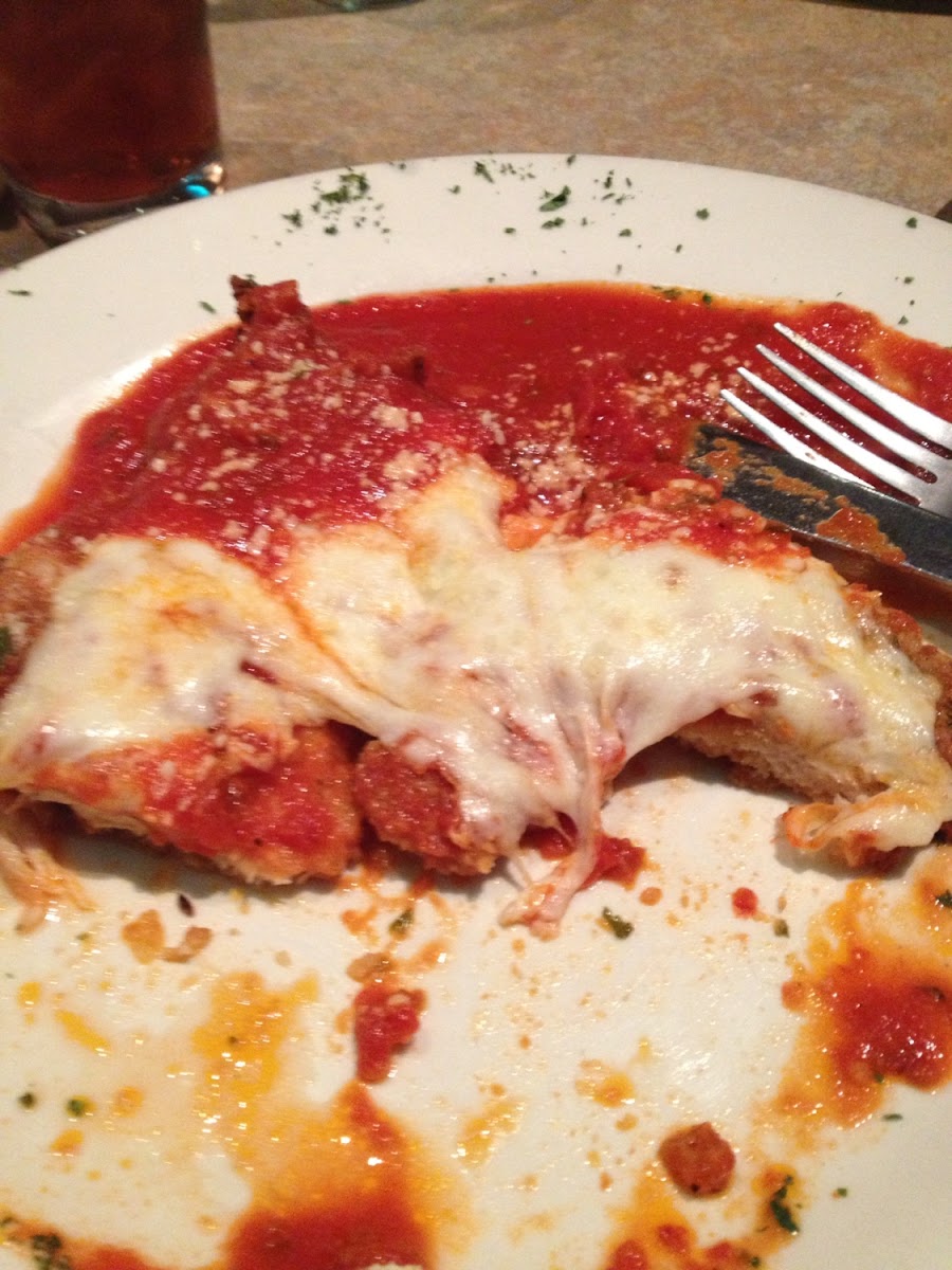 Can you say real chicken parm!!!!!!!!!!!