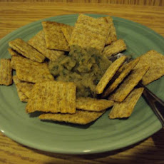 Roasted Eggplant, Onion and Garlic Dip or Spread
