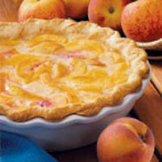 Peach Cream Pie
