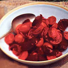 Tomato, Roasted Beet, and Pickled Onion Salad