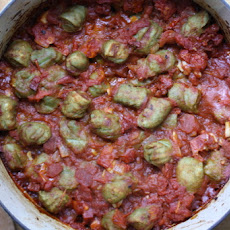 Baked Spinach Gnocchi with Three Tomatoes