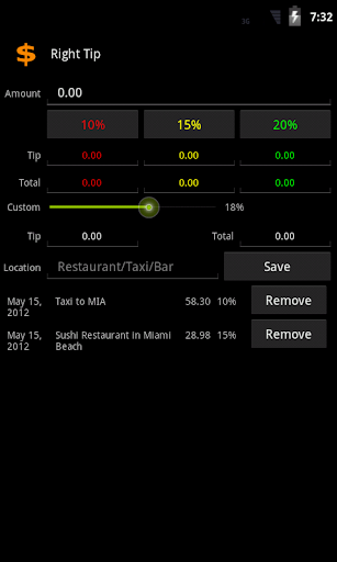 Right Tip Calculator