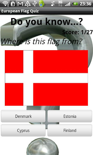 【免費休閒App】European Flags Quiz-APP點子