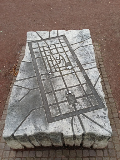 Gedenkstein für den preußischen Stadtbaumeister