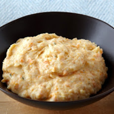 Cheese-and-Carrot Mashed Potatoes